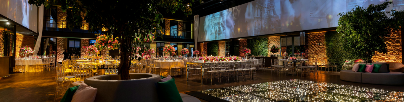 image of an event venue set up with decorations image of an event venue set up with decorations